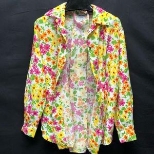 Rare Vintage Moschino Floral Slouchy Boyfriend